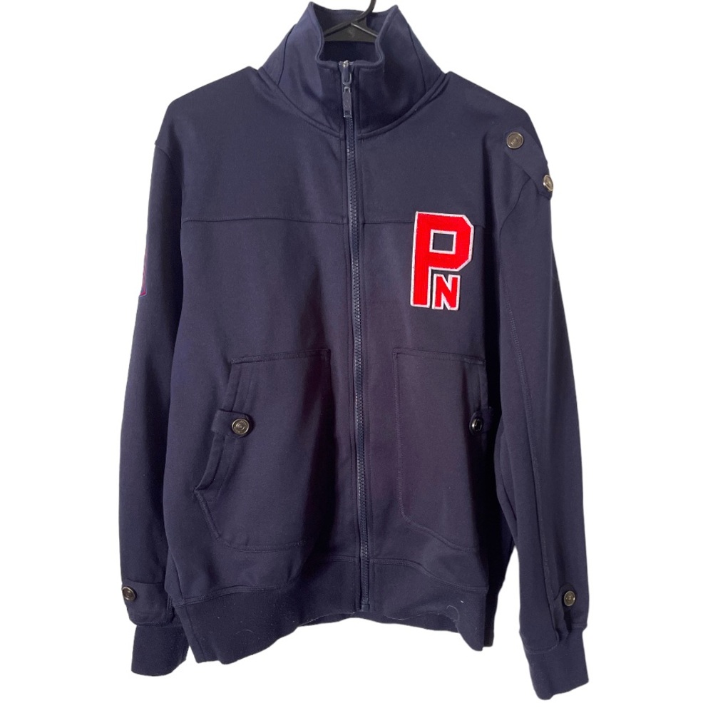 Parish Nation‎ Varsity Track Streetwear Jacket Sweatshirt.  large